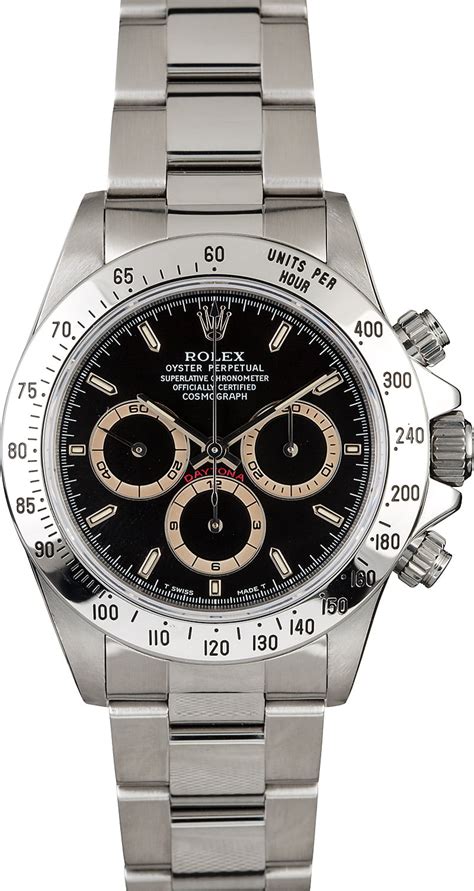 rolex daytona zenith movement 18k|rolex submariner 16520 price.